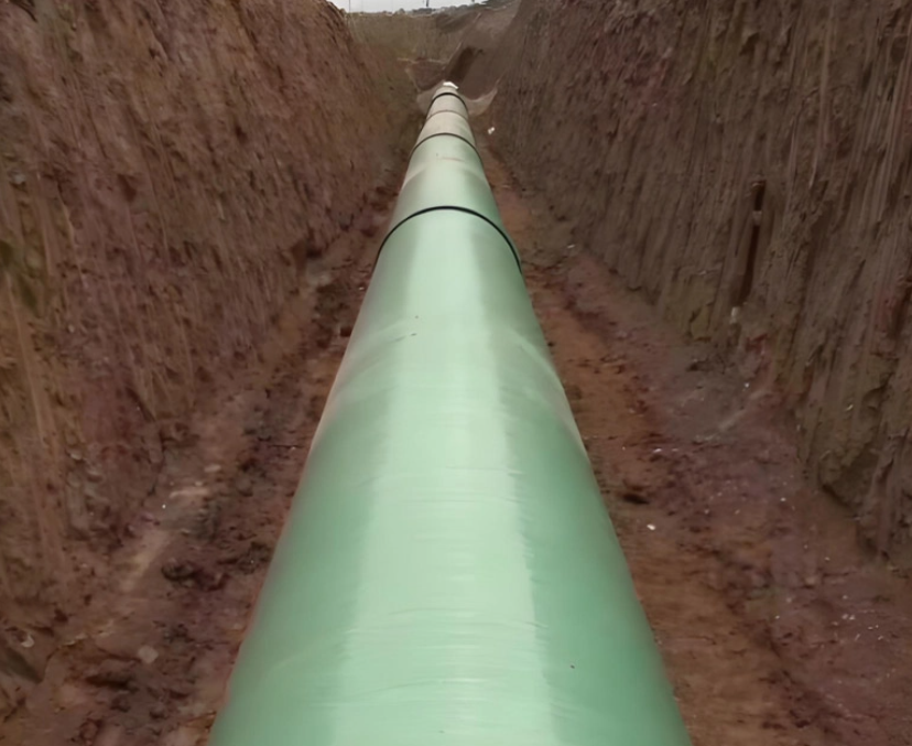 High-Strength FRP Sand Pipe for Water Distribution