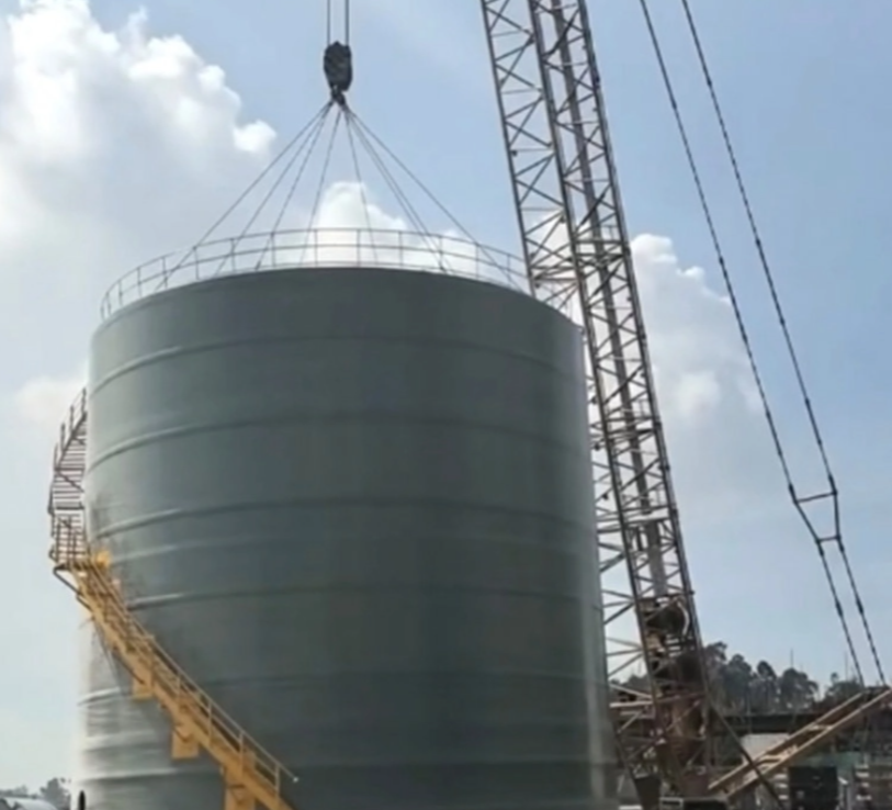 Vertical-Wound FRP GRP Large Tank for Bulk Storage
